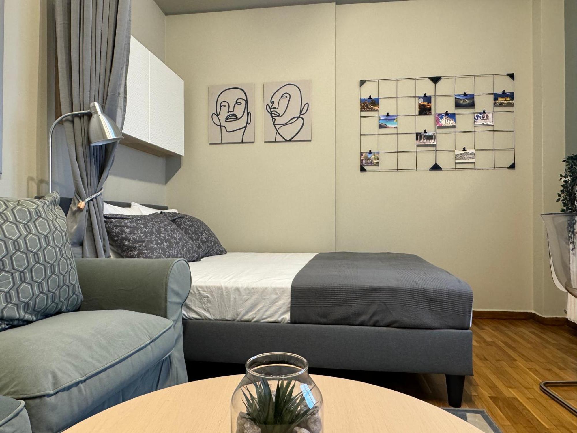 Cozy One Bedroom In Mets, 10-min Walk To Acropolis